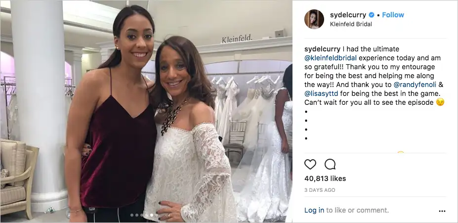 Steph Curry s Sister Said Yes to the Dress